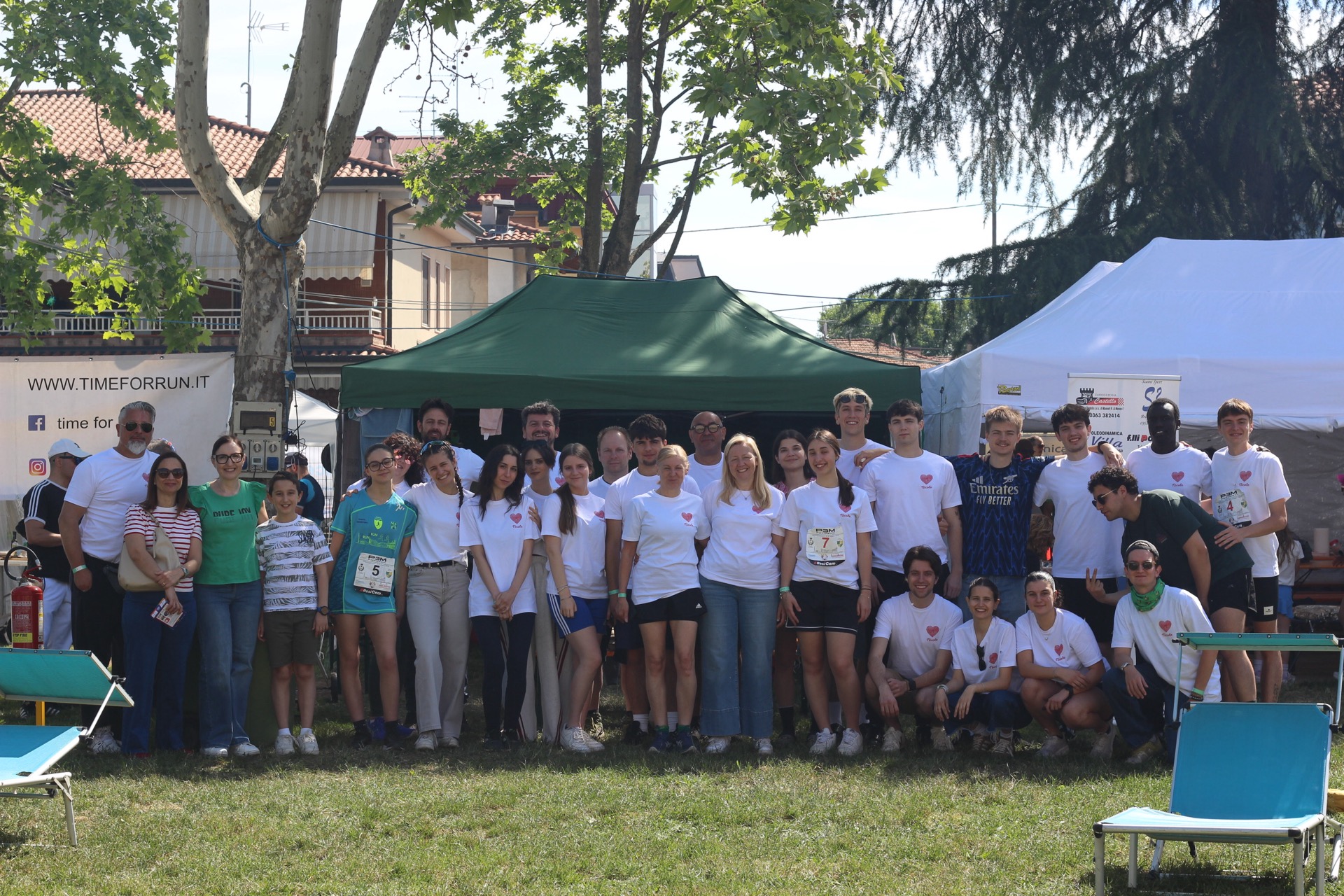 Le squadre alla 24 Ore di Ciserano Le squadre di Project Nicky riunite per una foto alla 24 Ore di Ciserano