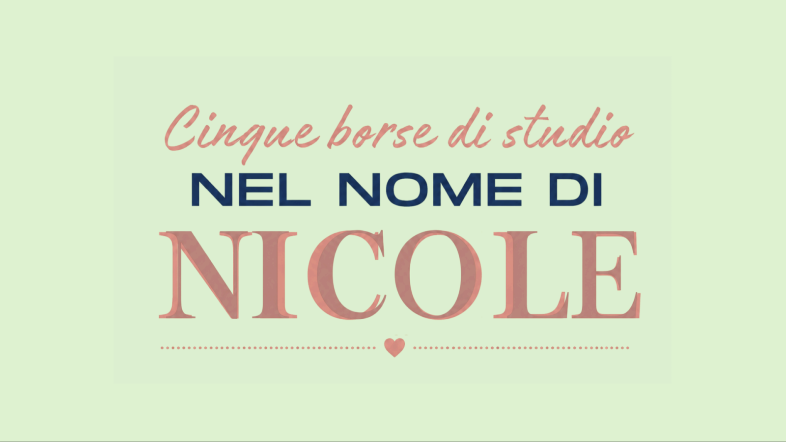 A Ciserano borse di studio per ricordare Nicole Foglieni