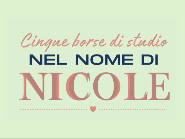 A Ciserano borse di studio per ricordare Nicole Foglieni